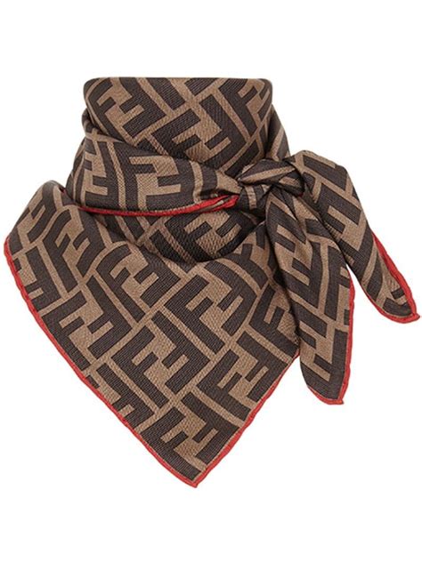 foulard fendi usati|farfetch fendi scarf.